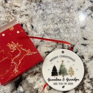 Christmas Ornament for soon to be grandparents!